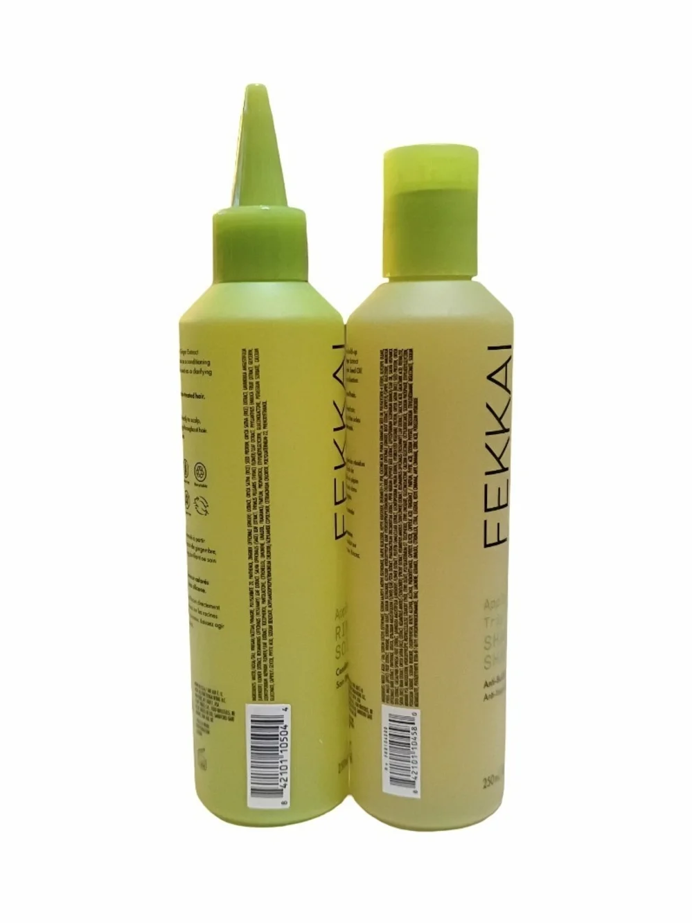 Fekkai Apple Cider Triple Cleanse Shampoo & Detox Rinse Duo 8.5 oz Each New